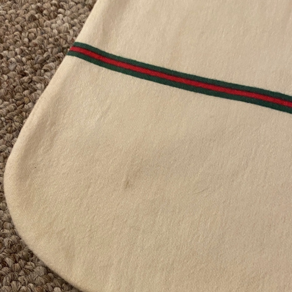 Gucci 1980s GG Princess Collection Dust Bag Large Logo Drawstring Italy Vintage - Picture 10 of 14